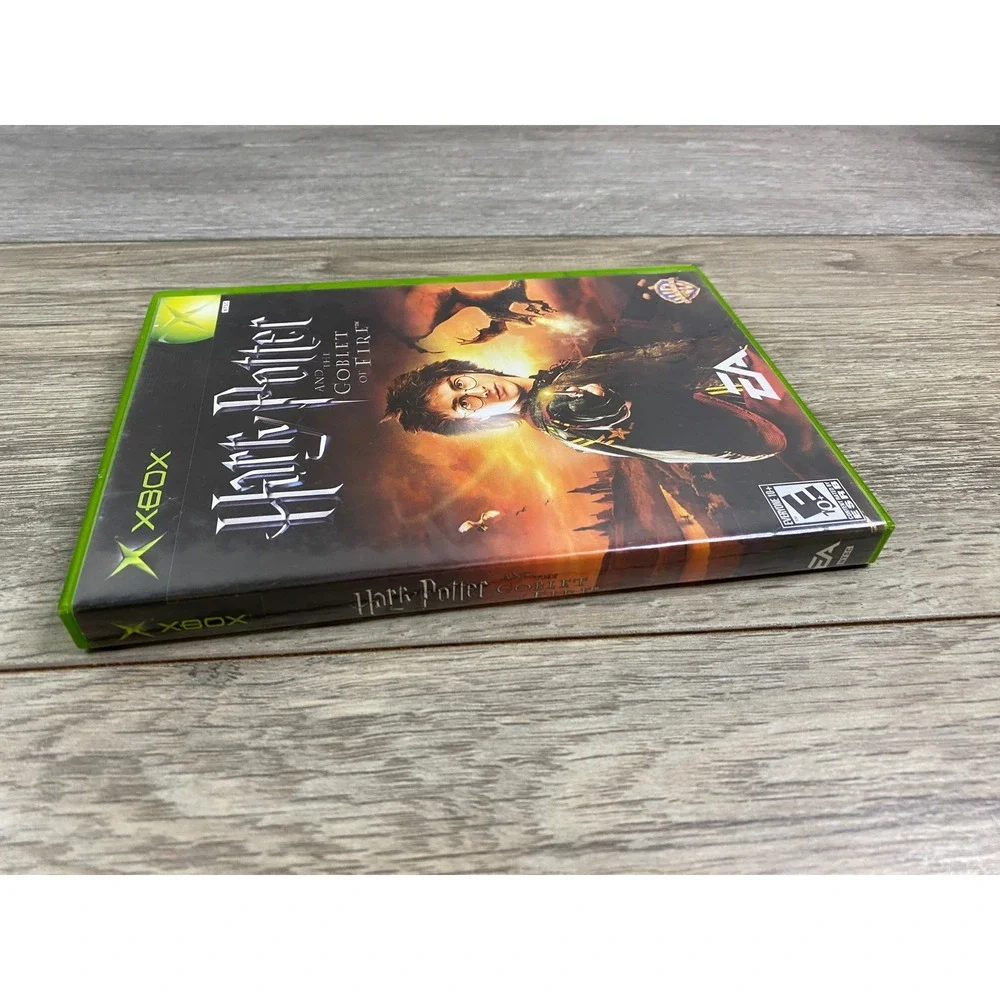 Harry Potter and the Goblet of Fire Microsoft Xbox 2005 EA Games NTSC Action‎ OG